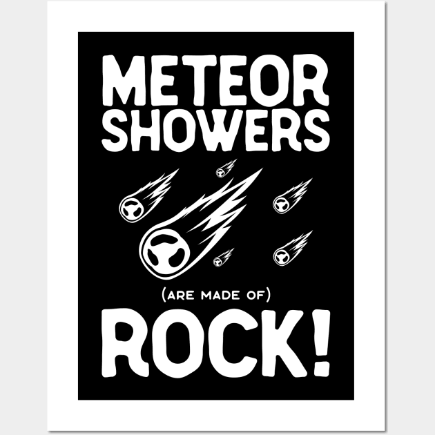 Meteor Showers Rock Wall Art by thingsandthings